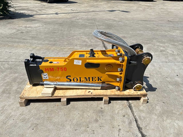 Solmek - 2025 - hm-750 - hydraulische hamer - afbeelding 7 van  11