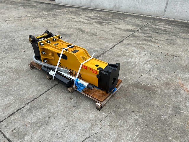 Solmek - 2025 - hm-750 - hydraulische hamer - afbeelding 13 van  14