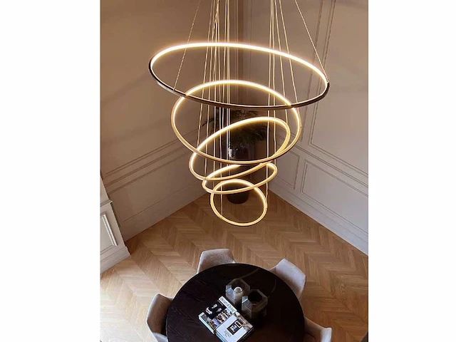 Solo aurora 512 design hanglampen goud glans - afbeelding 3 van  13