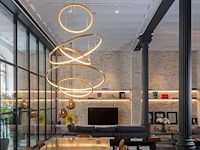 Solo aurora 512 design hanglampen goud glans - afbeelding 1 van  13
