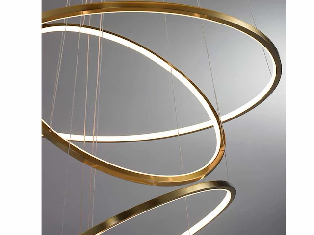 Solo aurora 512 design hanglampen goud glans - afbeelding 9 van  13