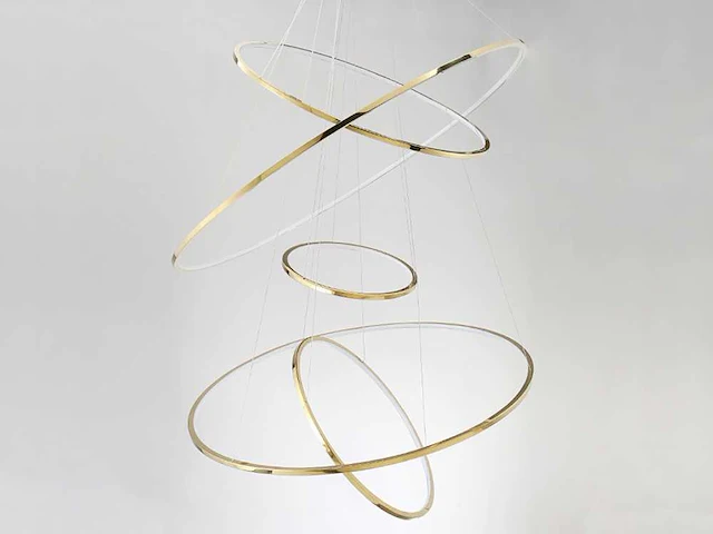 Solo aurora 512 design hanglampen goud glans - afbeelding 7 van  13