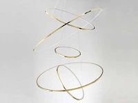 Solo aurora 512 design hanglampen goud glans - afbeelding 7 van  13