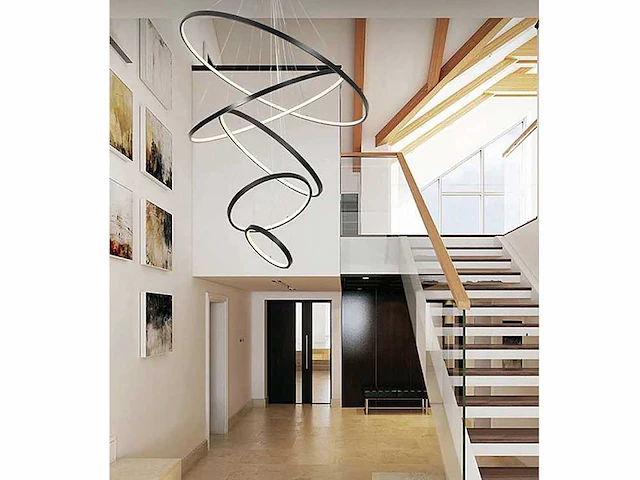 Solo aurora 512 design hanglampen zwart - afbeelding 6 van  13