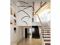 Solo aurora 512 design hanglampen zwart - afbeelding 6 van  13