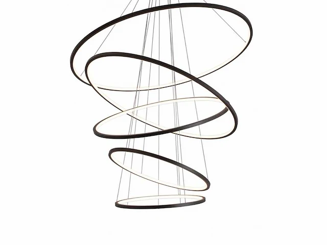 Solo aurora 512 design hanglampen zwart - afbeelding 1 van  14