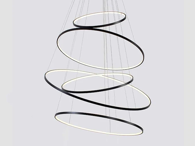Solo aurora 512 design hanglampen zwart - afbeelding 11 van  14