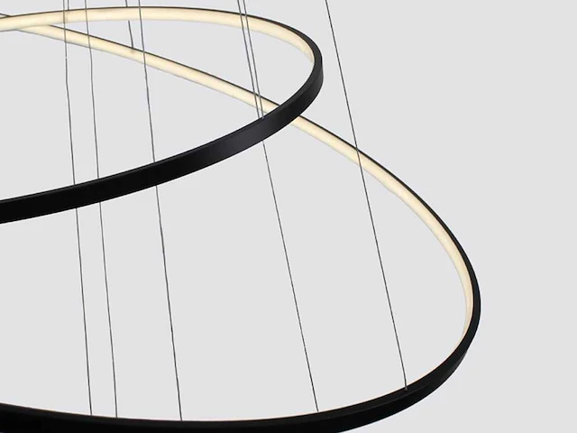 Solo aurora 512 design hanglampen zwart - afbeelding 12 van  14