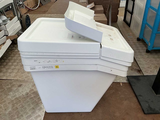 Soltera inhoud 60 liter afvalemmers & prullenbakken (3x) - afbeelding 2 van  2