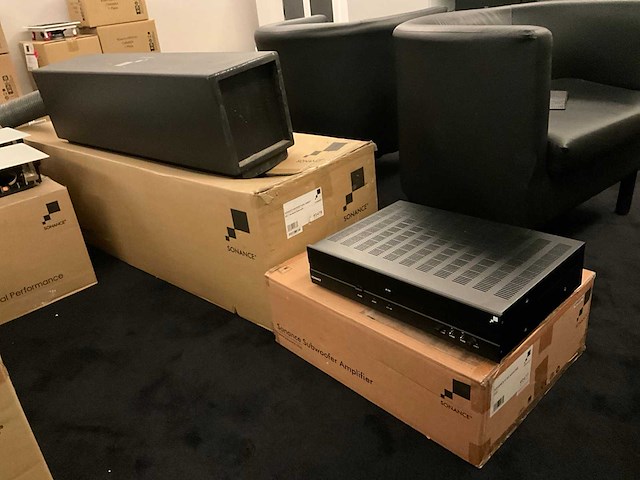 Sonance subwoofer & subwoofer versterker - afbeelding 1 van  8