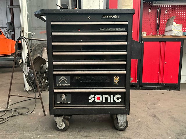 Sonic gereedschapswagen - afbeelding 1 van  10