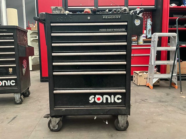 Sonic gereedschapswagen - afbeelding 1 van  10