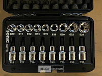 Sonic torx bitdopset 17-delig 1/2" - bmcs - afbeelding 3 van  4