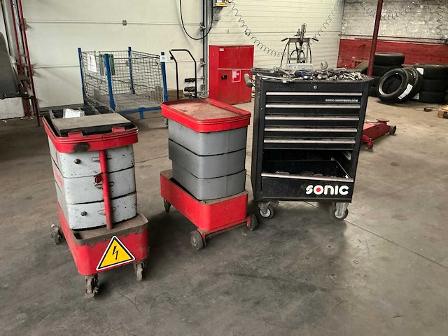 Sonic/citroën gereedschapswagen (3x) - afbeelding 1 van  14