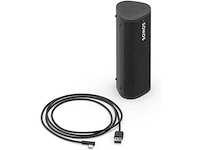 Sonos roam sl (zwart). compact formaat en hoogwaardig geluid - afbeelding 2 van  8