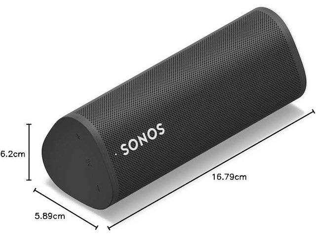 Sonos roam sl (zwart). compact formaat en hoogwaardig geluid - afbeelding 8 van  8