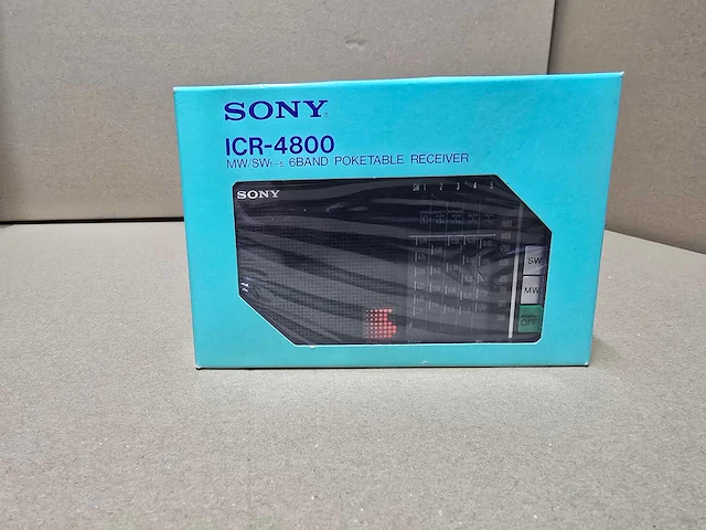 Sony - icr-4800 - multi-band ontvanger - diverse audioapparatuur - afbeelding 1 van  2