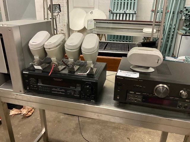 Sony - technicus muziek installatie met boxen ((5) - afbeelding 16 van  16