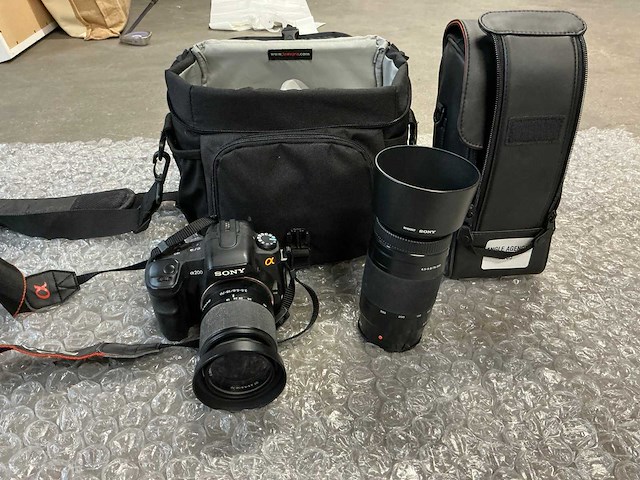 Sony a200 fotocamera - afbeelding 1 van  6