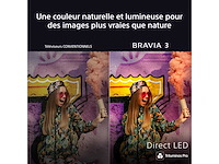 Sony bravia 3 direct led 50' | x-gebalanceerde luidspreker - afbeelding 3 van  7