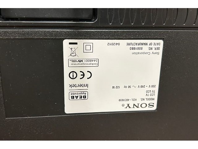 Sony bravia tv - afbeelding 6 van  6