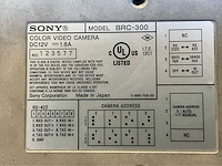 Sony brc-300 kleuren videocamera - afbeelding 3 van  4