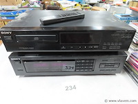 Sony cd speler en versterker - afbeelding 1 van  5