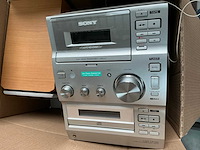 Sony cmt-cp100 micro hifi keten - afbeelding 1 van  3