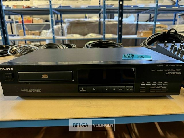 Sony compact disc player cdp-309 - afbeelding 2 van  6