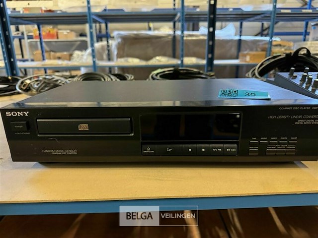 Sony compact disc player cdp-309 - afbeelding 3 van  6