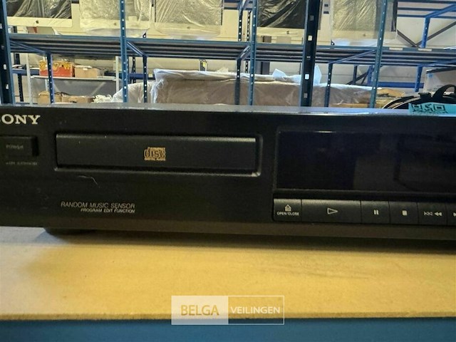 Sony compact disc player cdp-309 - afbeelding 5 van  6