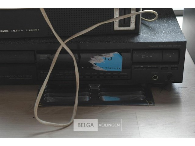 Sony compact disk en 2 radio - afbeelding 3 van  7