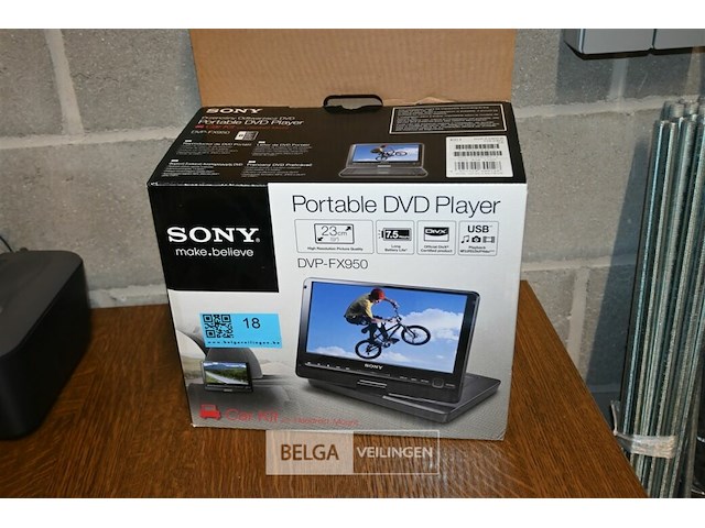 Sony draagbare dvd-speler - afbeelding 1 van  5