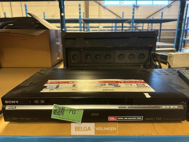 Sony dvd recorder rdr-hxd1070 - afbeelding 2 van  5