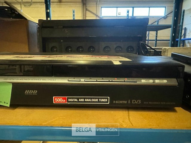 Sony dvd recorder rdr-hxd1070 - afbeelding 4 van  5