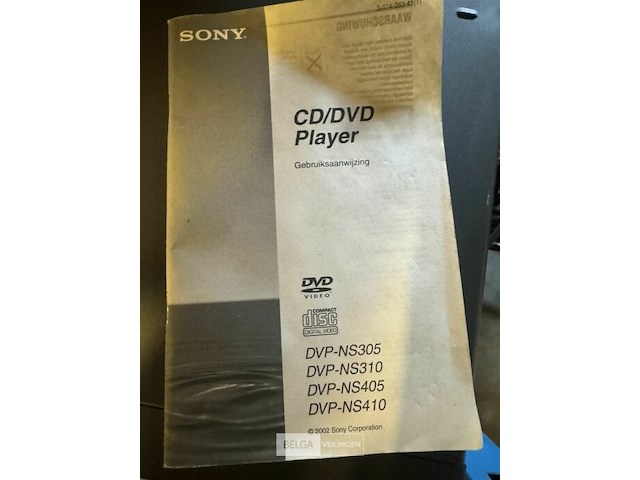 Sony dvd speler dvp-ns310 - afbeelding 3 van  3