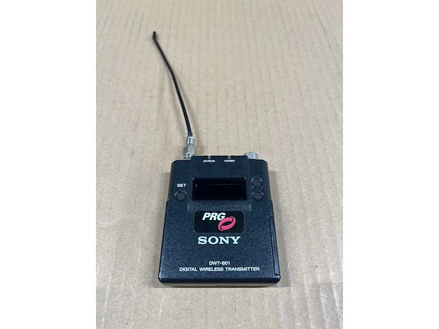 Sony dwt-b01/14 belt pack (tv14-25 / 470.125-541.875mhz) - afbeelding 1 van  3