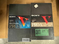 Sony e-30 pro-x video cassettes 2x - afbeelding 2 van  3