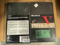 Sony e-30 pro-x video cassettes 2x - afbeelding 3 van  3