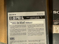 Sony e-30 pro-x video cassettes 2x - afbeelding 2 van  2