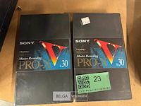 Sony e-30 pro-x video cassettes 2x - afbeelding 2 van  2