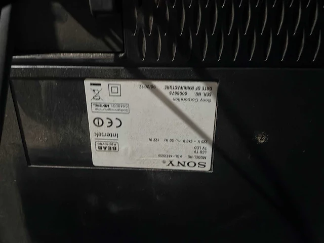 Sony kdl-48ex650 televisie (2x) - afbeelding 4 van  6