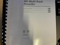 Sony md multi-track recorder - afbeelding 3 van  5