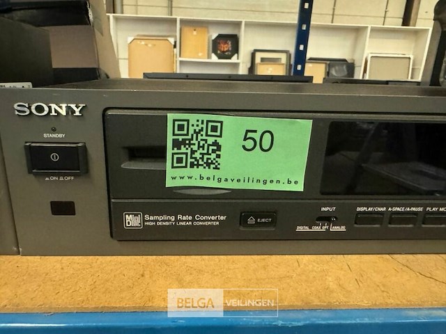 Sony minidisc recorder mds-e58 - afbeelding 2 van  3