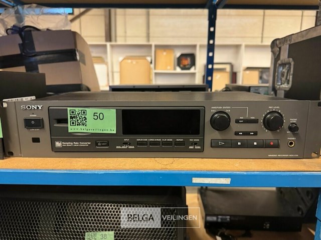 Sony minidisc recorder mds-e58 - afbeelding 3 van  3