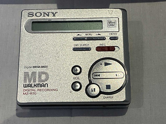 Sony mz-r70 md walkman recorder - afbeelding 1 van  3