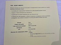 Sony mz-r70 md walkman recorder - afbeelding 3 van  3