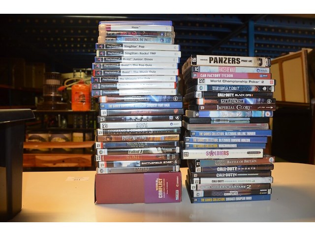 Sony playstation 3 console, spellen pc/ps2/ps3 - afbeelding 7 van  10