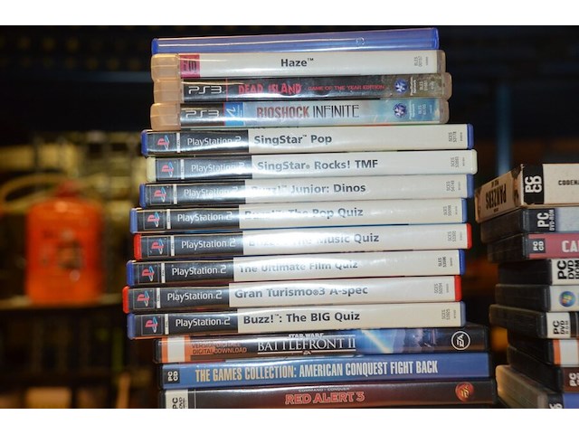 Sony playstation 3 console, spellen pc/ps2/ps3 - afbeelding 8 van  10
