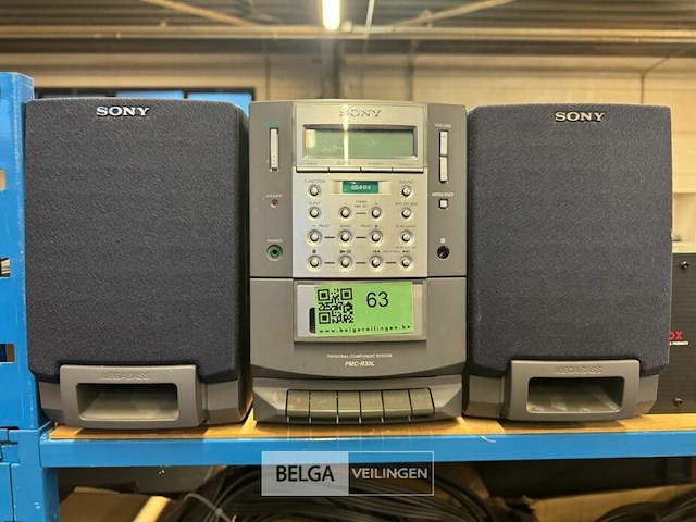 Sony pmc-r30l component system + 2 speakers - afbeelding 1 van  2